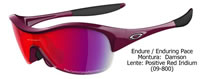 Oakley Enduring Pace Damson/ Positive Red Iridium (09-800)